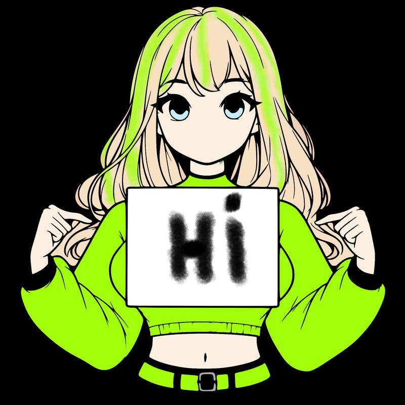 girl holding a blank sign in a long sleeve crop top