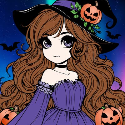 realistic girl halloween