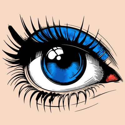 realistic eye
