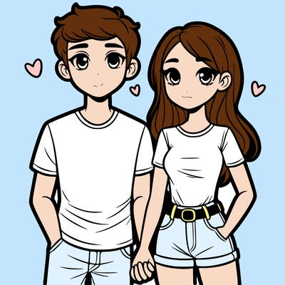 boyfriend and girlfriend