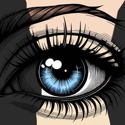 realistic eye