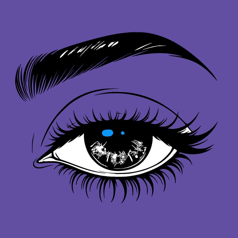 eye closed realistic