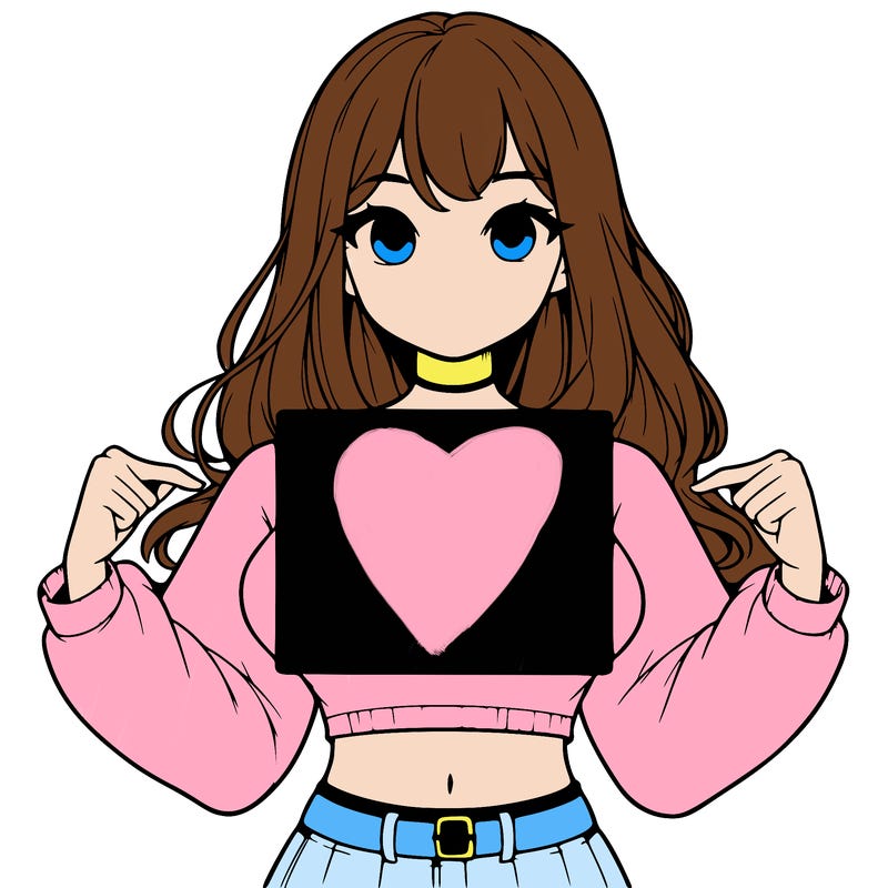 girl holding a blank sign in a long sleeve crop top