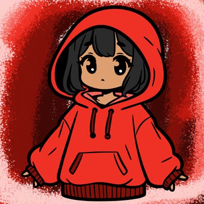 girl with sweatshirt