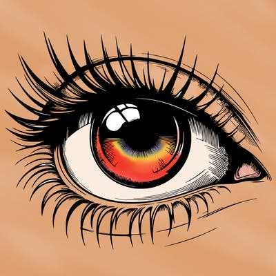 realistic eye