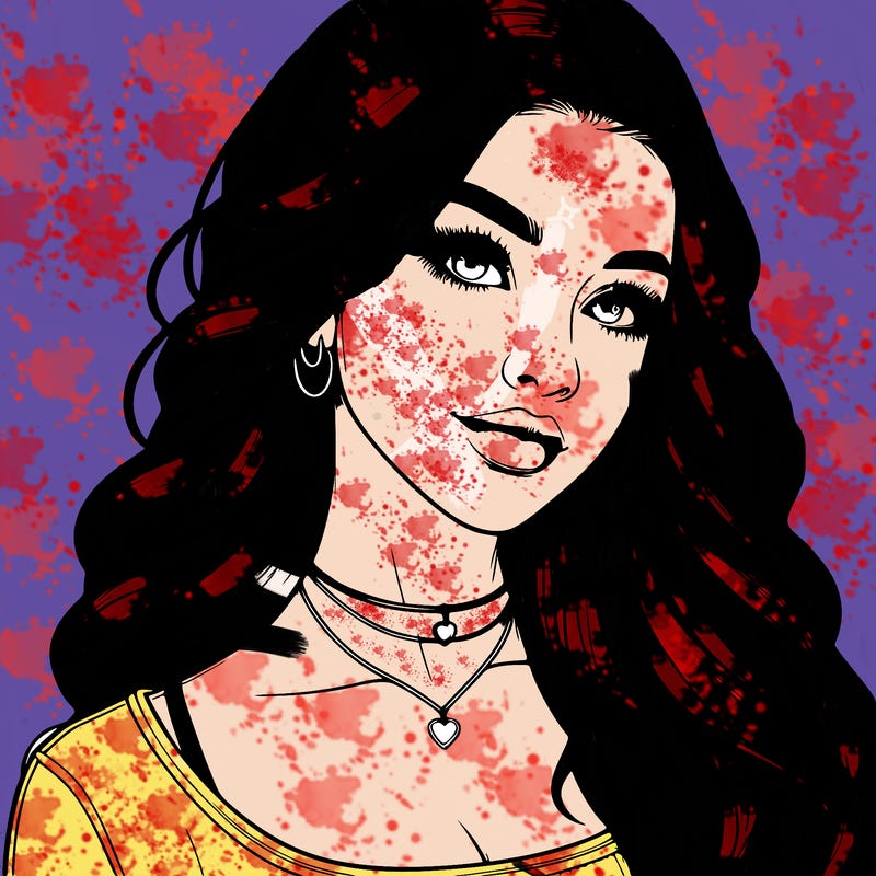 detailed realistic girl