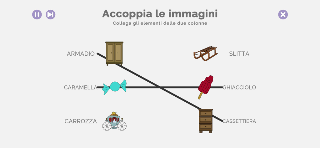 hOLDer - 인지 자극을 위한 hOLDer 앱 내 단어-이미지 매칭 연습