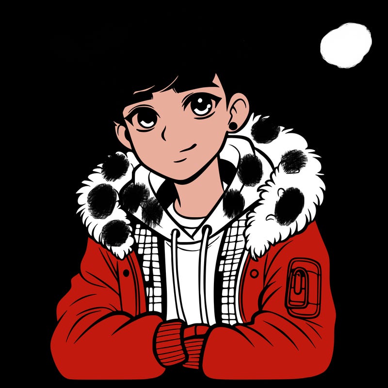 stylish teenager