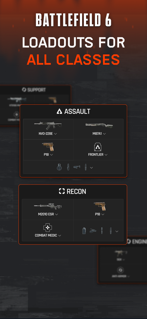 BF6  Meta - BF6 Meta App zeigt Waffen-Loadouts für Angriffs- und Aufklärungsklassen