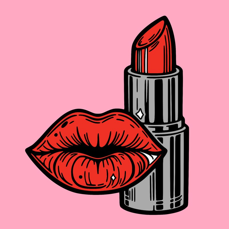 lips and lipstick