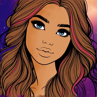 beautiful realistic girl