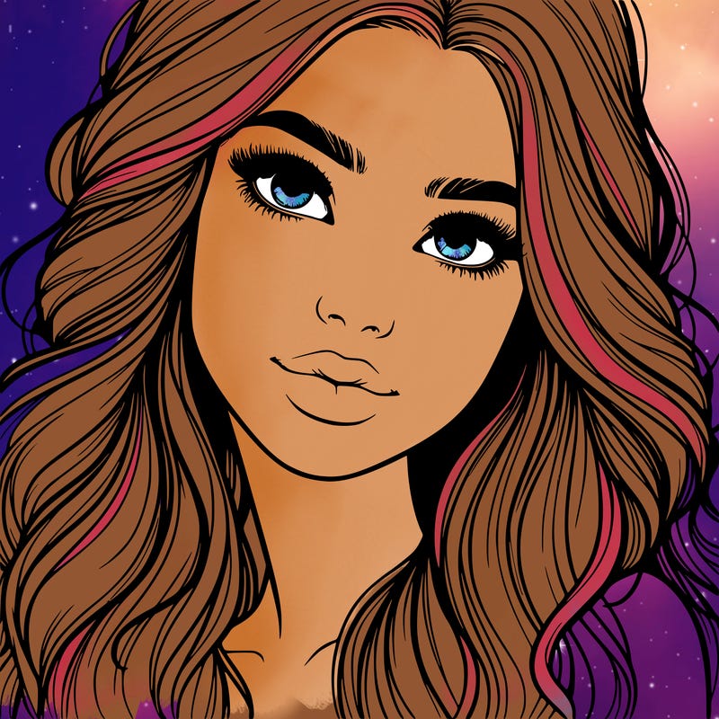 beautiful realistic girl