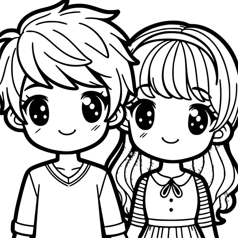 a boy and girl that are best friends