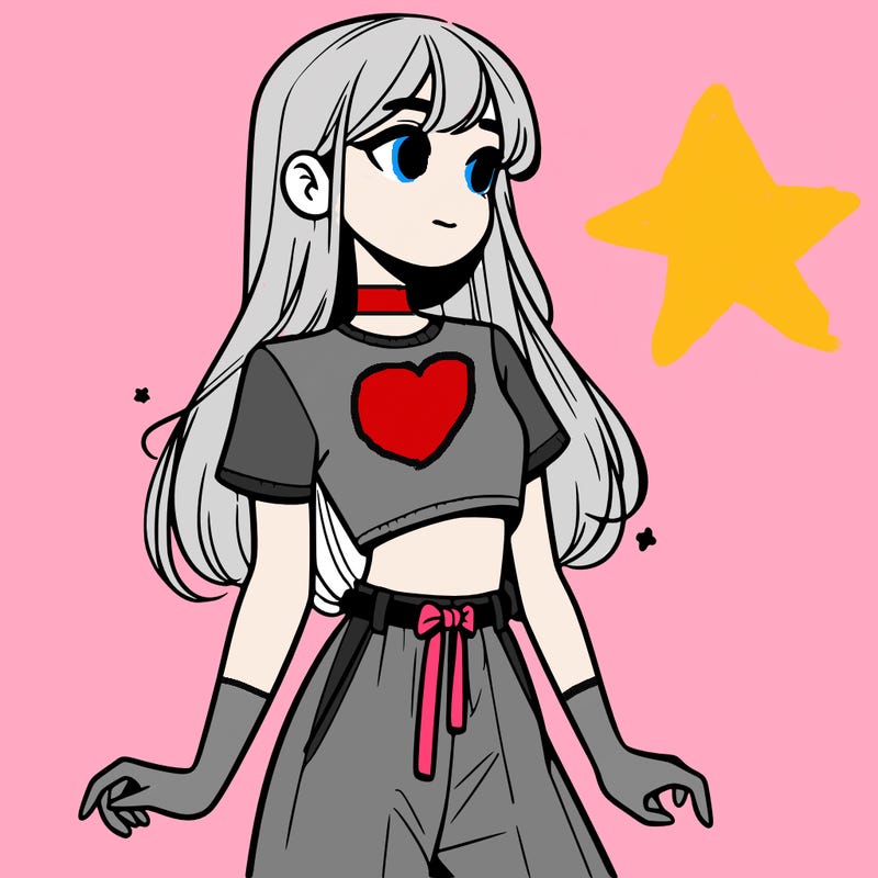 girl in a cute crop top