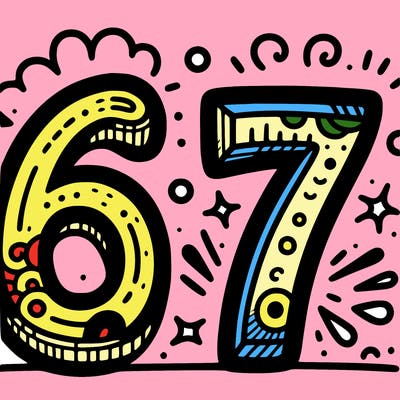 six seven