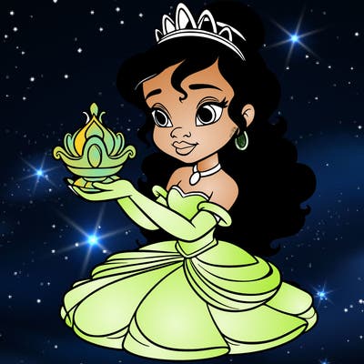 tiana princess & the frog