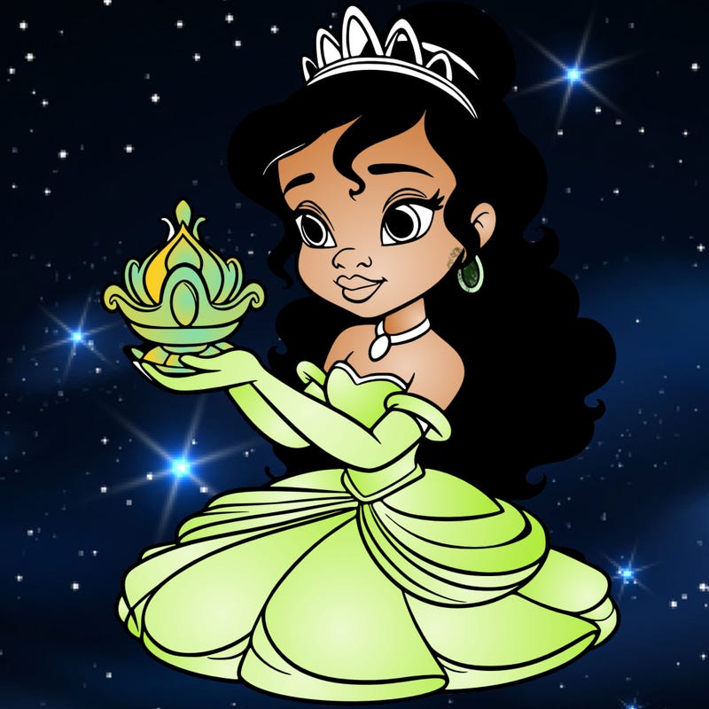 tiana princess & the frog