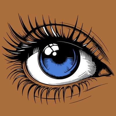realistic eye