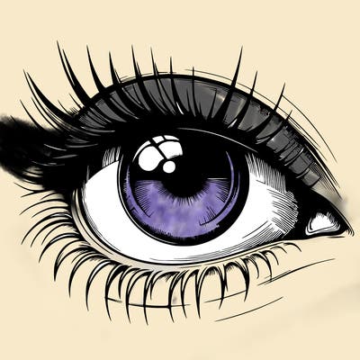 realistic eye