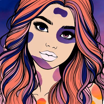 beautiful realistic girl