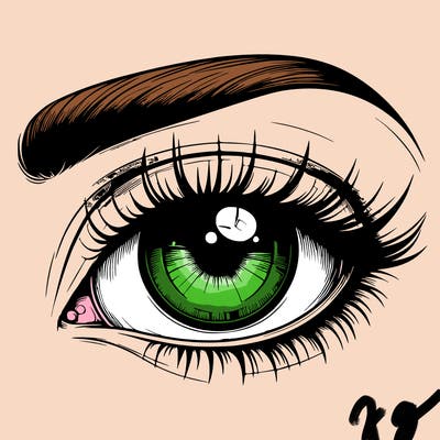 realistic eye