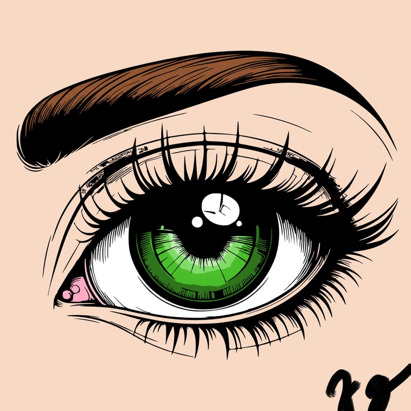 realistic eye