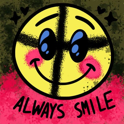 always smile