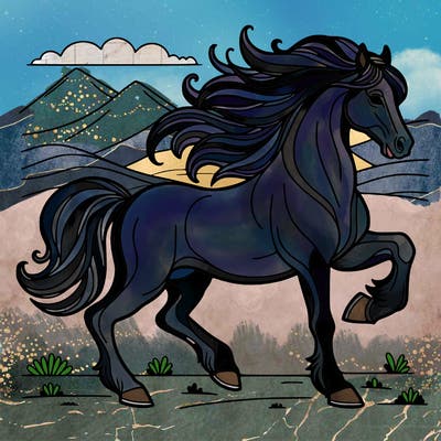 majestic horse