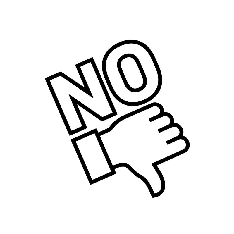 no 👎