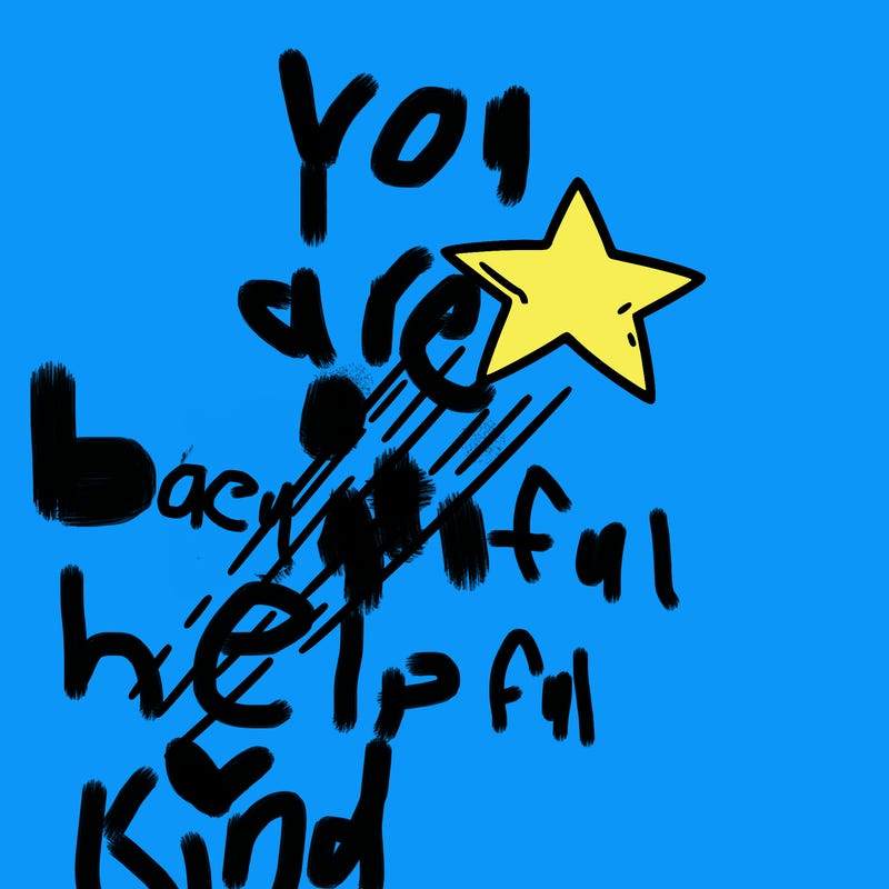 a shooting star in the sky