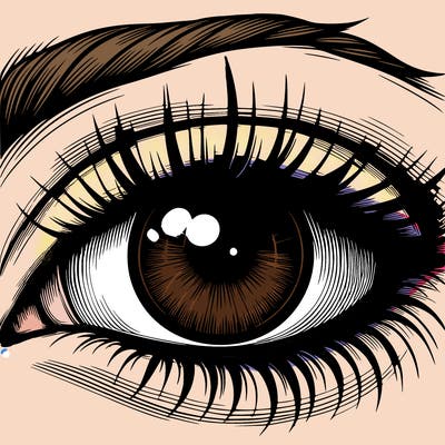 realistic eye