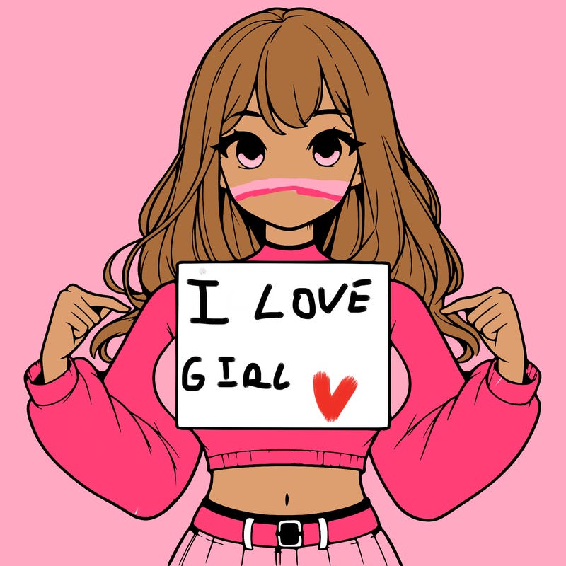 girl holding a blank sign in a long sleeve crop top