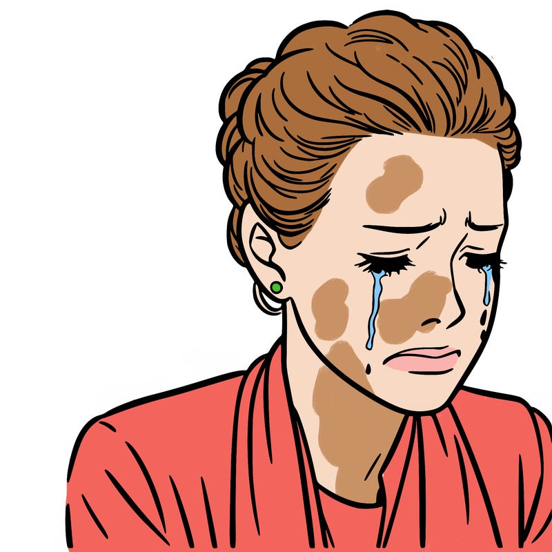 woman crying