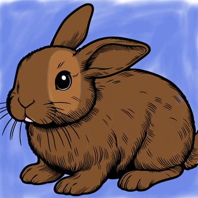 realistic bunny