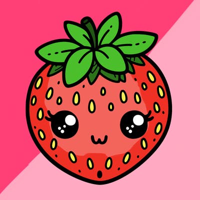 cute strawberry