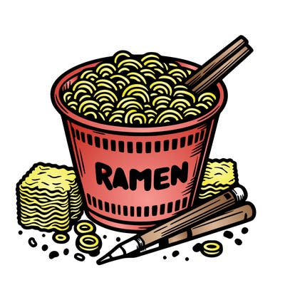 ramen noodles