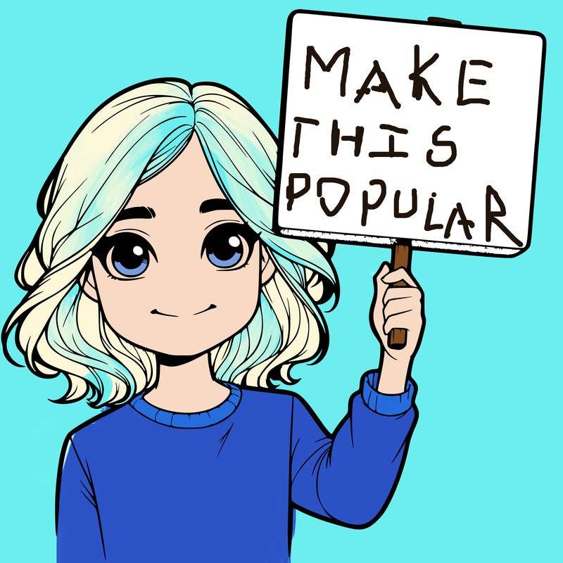 realistic girl holding up a sign