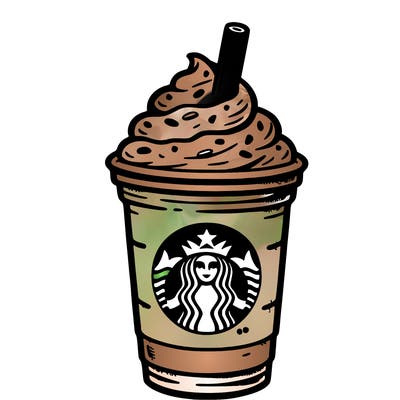 starbucks, frappuccino