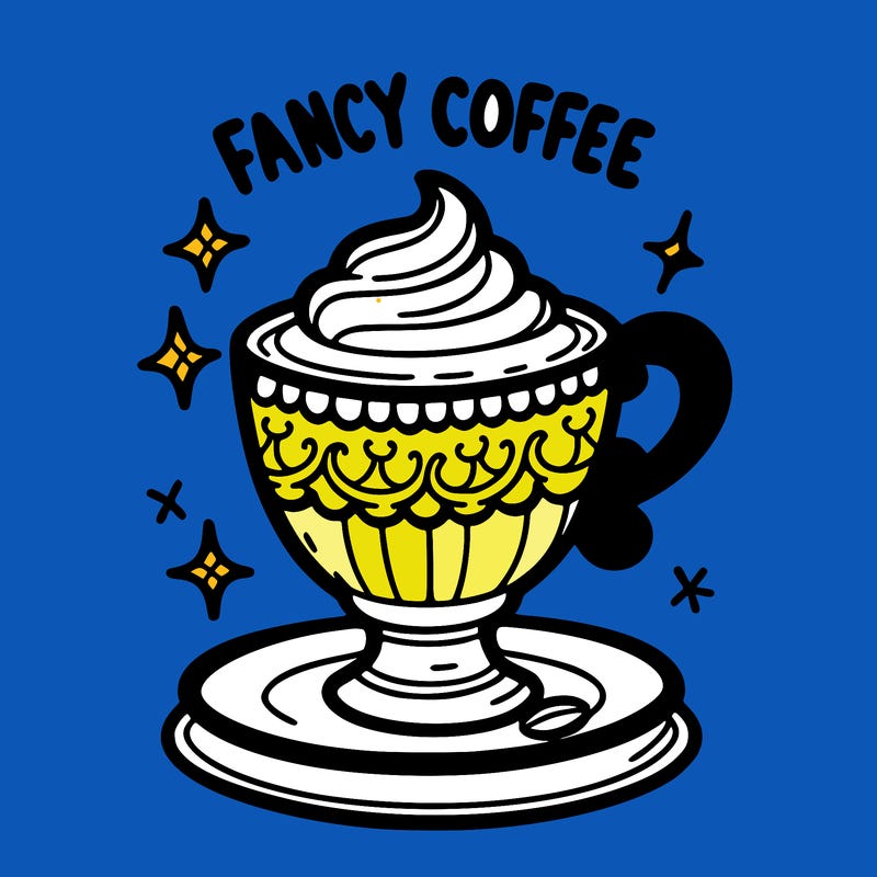 fancy coffee