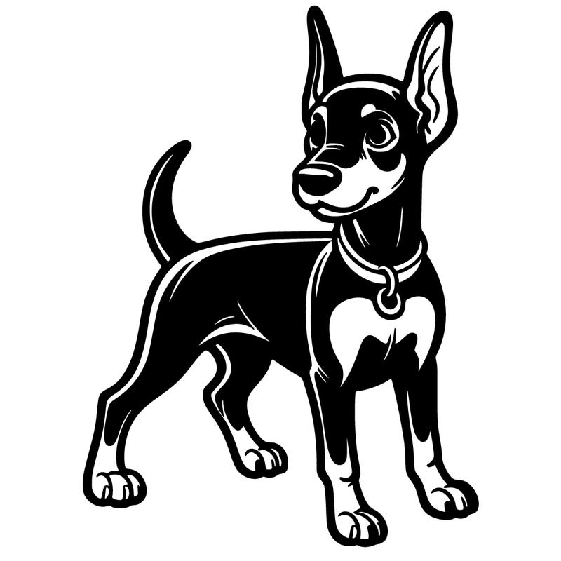 miniature doberman pincher