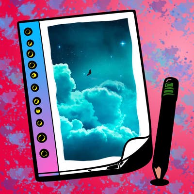 blank piece of paper