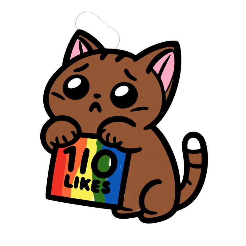 a cat begging for 10 likes