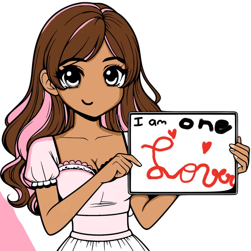 realistic pretty girl holding blank sign