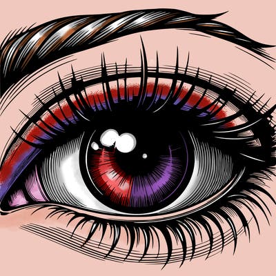 realistic eye
