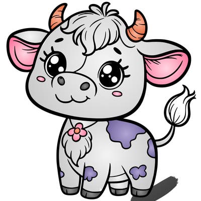 cute cow