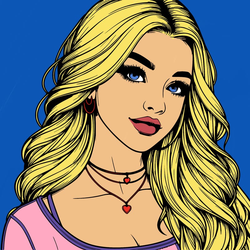 detailed realistic girl