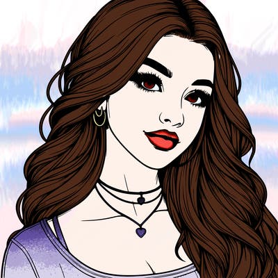 detailed realistic girl