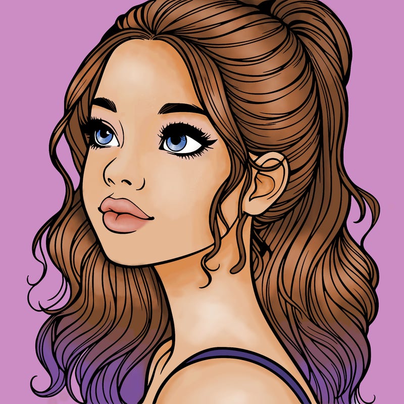 beautiful realistic girl