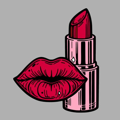 lips and lipstick