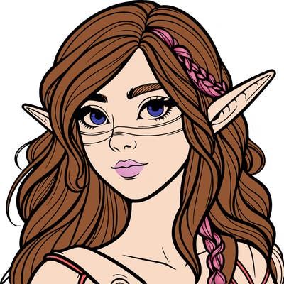 realistic elf girl